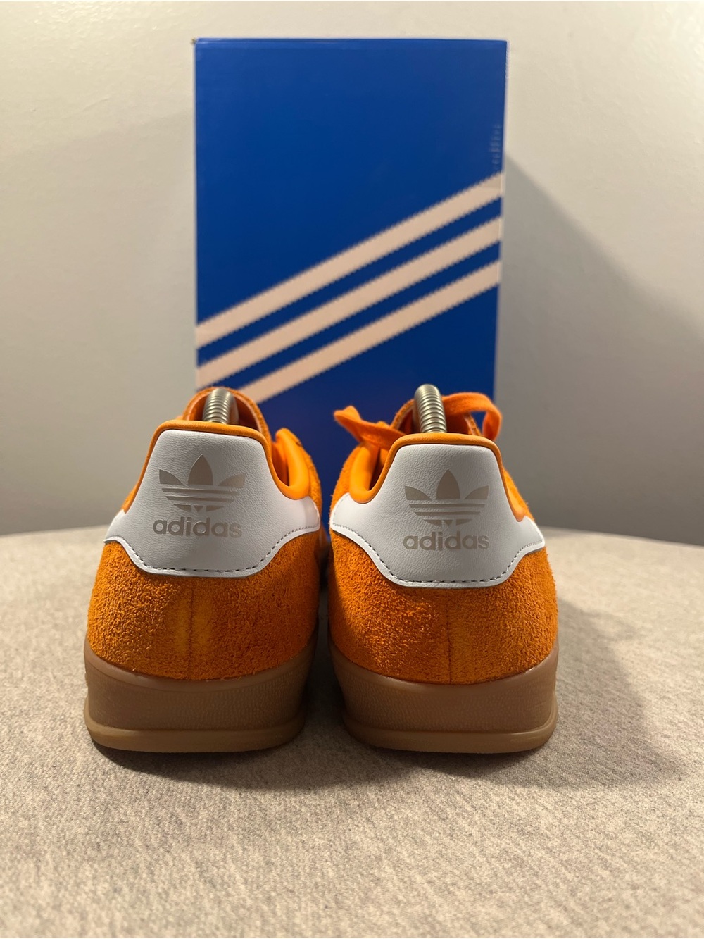 Adidas Gazelle Indoor Unity Orange Crystal Sky Supplier Colour Men Size 9 IH9640 - Picture 5 of 12